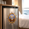 Personalised Cruise Ship Door Magnet - Summer Holiday & Travel Gift for Couples - Anchored In Love