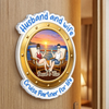 Personalised Cruise Ship Door Magnet - Summer Holiday & Travel Gift for Couples - Cruise Partner For Life