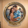 Personalised Photo Cruise Ship Door Magnet - Summer Holiday & Travel Gift for Couples - Sailing Into Our Next Adventure