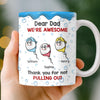 Personalised 3D Inflated Effect Mug – Father’s Day Gift for Dad – Thanks For Making Me