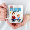 Personalised Mug – Father's Day Gifts For Dad – A Dad And His Kids