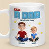 Personalised Mug – Father's Day Gifts For Dad – A Dad And His Kids