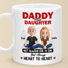 Personalised Mug – Father's Day Gifts For Dad, Grandpa – Always Heart To Heart