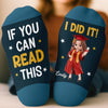 Personalised Crew Socks – Graduation Gifts For Him, Her – Too Cool For Rules