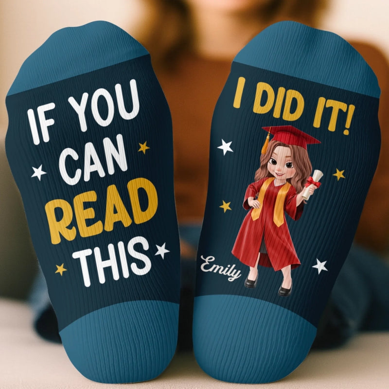 Personalised Crew Socks – Graduation Gifts For Him, Her – Too Cool For Rules