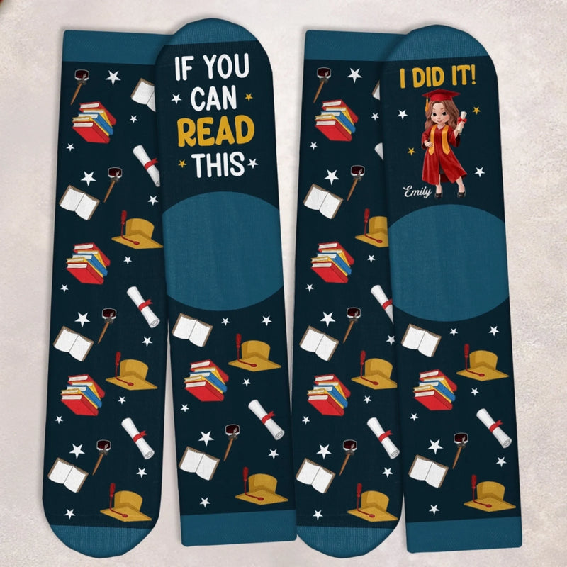 Personalised Crew Socks – Graduation Gifts For Him, Her – Too Cool For Rules