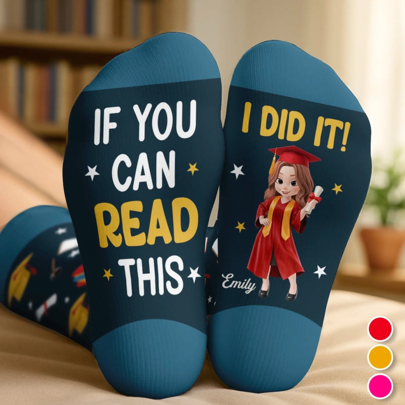 Personalised Crew Socks – Graduation Gifts For Him, Her – Too Cool For Rules