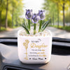 Personalised Glass Everlasting Tulips – Mother’s Day Gifts for Daughter – My Forever Love