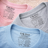 Personalised Inside Neck Print T-Shirt - Anniversary Wedding Gifts For Couple - You And Me Forever