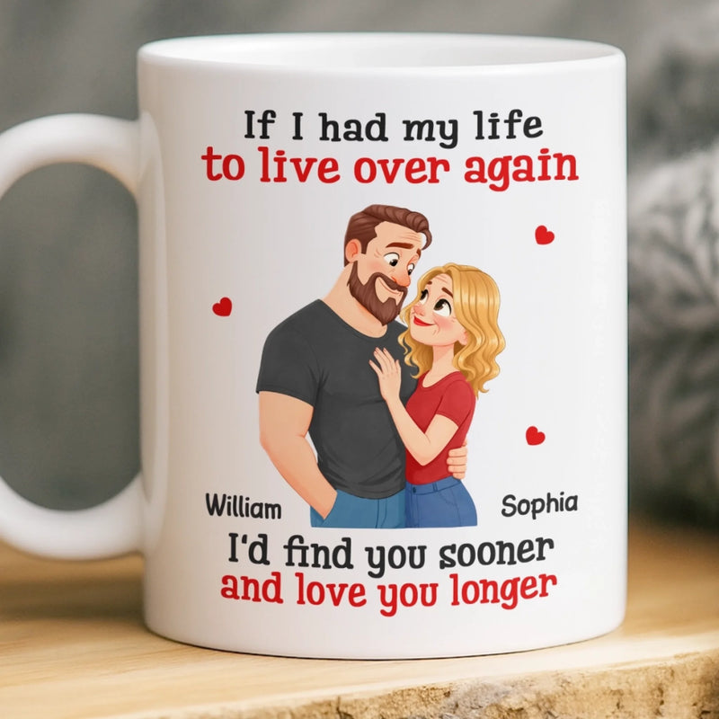 Personalised 3D Inflated Effect Mug - Anniversary Wedding Gifts For Couple - Love You, Annoyingly Forever