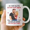 Personalised 3D Inflated Effect Mug - Anniversary Wedding Gifts For Couple - Love You, Annoyingly Forever