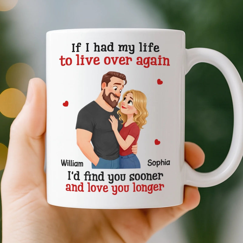 Personalised 3D Inflated Effect Mug - Anniversary Wedding Gifts For Couple - Love You, Annoyingly Forever