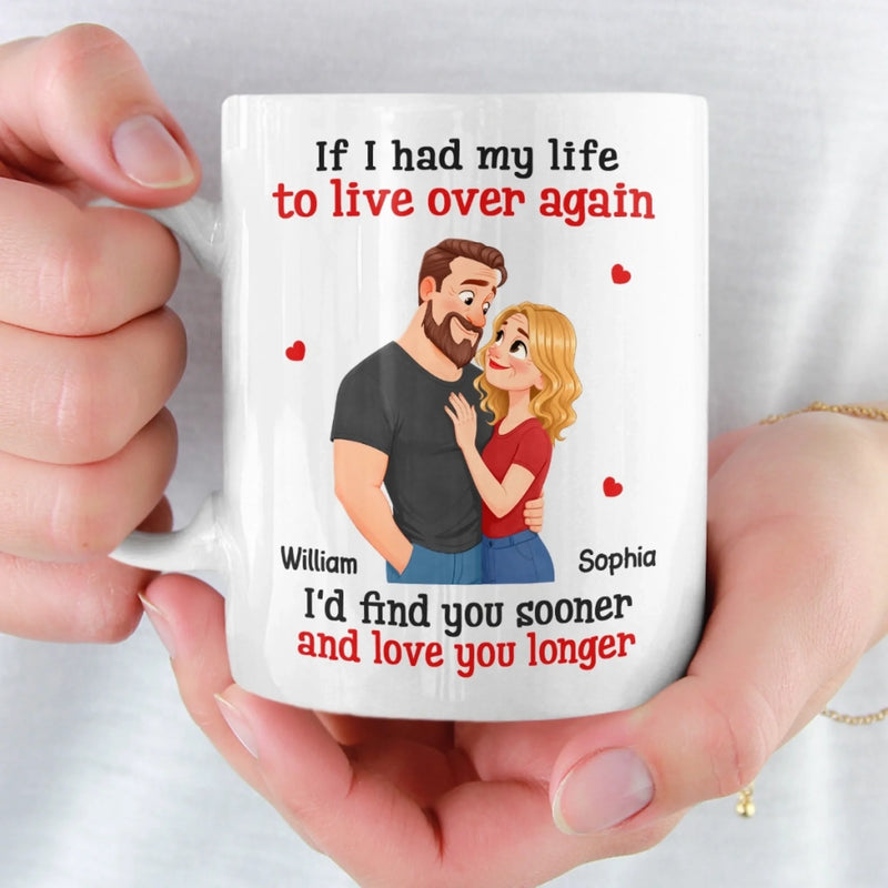Personalised 3D Inflated Effect Mug - Anniversary Wedding Gifts For Couple - Love You, Annoyingly Forever