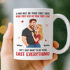 Personalised 3D Inflated Effect Mug - Anniversary Wedding Gifts For Couple - Congrats, I’m The Prize
