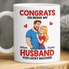 Personalised 3D Inflated Effect Mug - Anniversary Wedding Gifts For Couple - You’re Welcome, Handsome