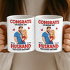 Personalised 3D Inflated Effect Mug - Anniversary Wedding Gifts For Couple - You’re Welcome, Handsome