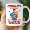 Personalised 3D Inflated Effect Mug - Anniversary Wedding Gifts For Couple - You’re Welcome, Handsome