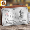 Personalised Photo Memorial Wallet Card – “Always By Our Side, Even If Unseen” – Sympathy Gift for Family