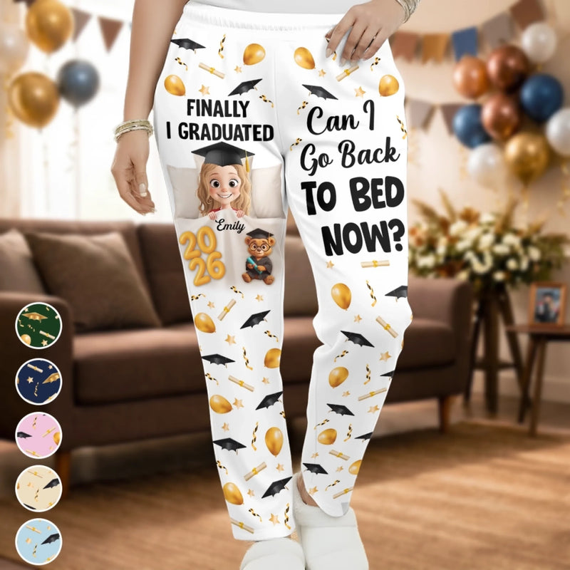 Personalised Pajama Pants – Meaningful Graduation Gift – Step Forward With Proud Heart