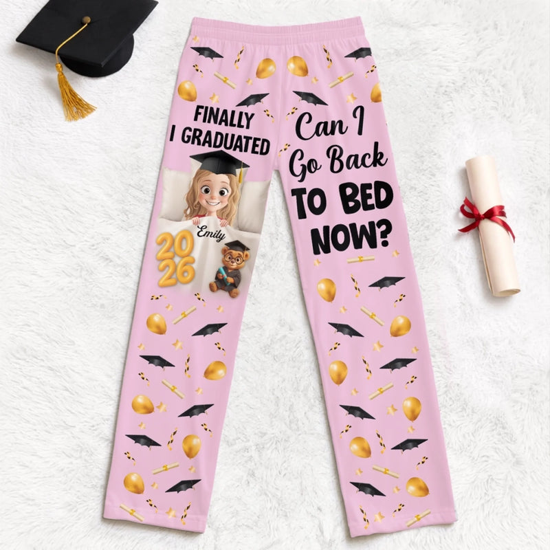 Personalised Pajama Pants – Meaningful Graduation Gift – Step Forward With Proud Heart