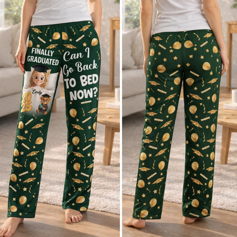 Personalised Pajama Pants – Meaningful Graduation Gift – Step Forward With Proud Heart