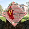 Personalised Graduation Cap - Meaningful Memorial or Graduation Gift - Behind You, All Your Memories