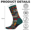 Personalised Crew Socks - Bookish Gifts For Book Lovers, Bookworms, Readers - Literary Pup Lover
