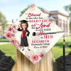 Personalised Graduation Cap - Meaningful Memorial or Graduation Gift - The Lord Would Fulfill His Promises To Her