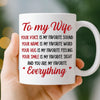 Personalised Mug - Anniversary Wedding Gifts For Couple - You Are My Daily Yes