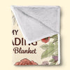 Personalised Blanket - Book Lover Gifts For Readers, Dog Dad And Mom, Cat Owners - Forever Book Buddies