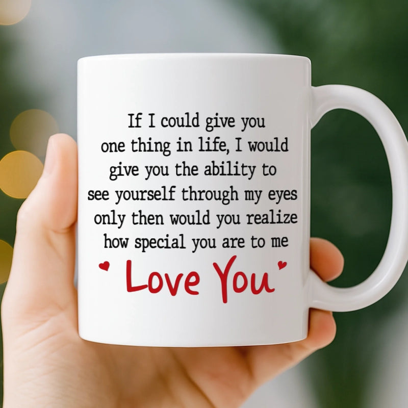 Personalised Mug - Anniversary Wedding Gifts For Couple - Our Love Moves Gently