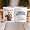 Personalised Mug - Anniversary Wedding Gifts For Couple - Our Love Moves Gently