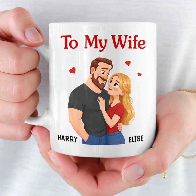Personalised Mug - Anniversary Wedding Gifts For Couple - You Are My Calm