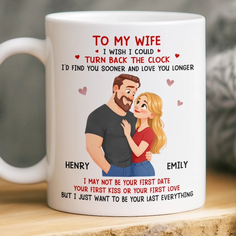 Personalised 3D Inflated Effect Mug - Anniversary Wedding Gifts For Couple - Our Love Stays Steady