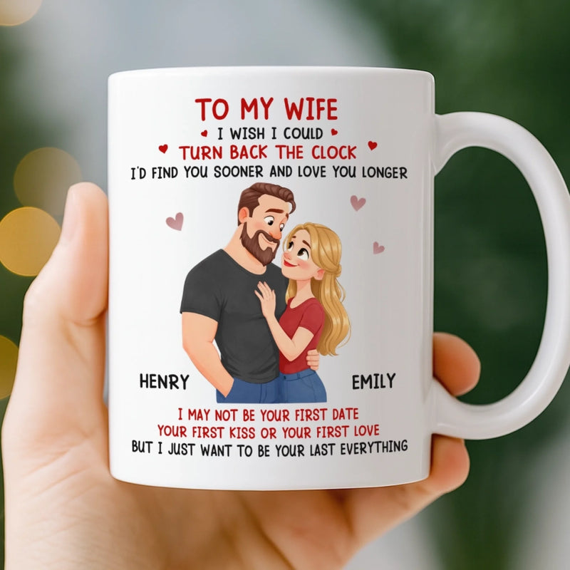 Personalised 3D Inflated Effect Mug - Anniversary Wedding Gifts For Couple - Our Love Stays Steady