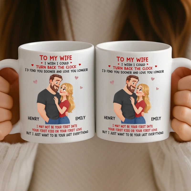 Personalised 3D Inflated Effect Mug - Anniversary Wedding Gifts For Couple - Our Love Stays Steady