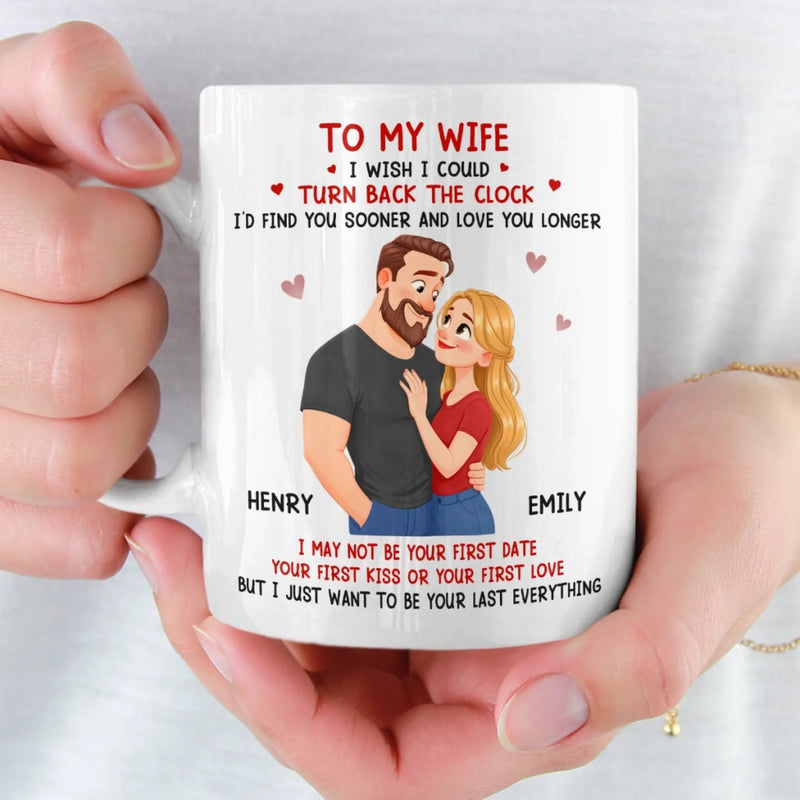 Personalised 3D Inflated Effect Mug - Anniversary Wedding Gifts For Couple - Our Love Stays Steady