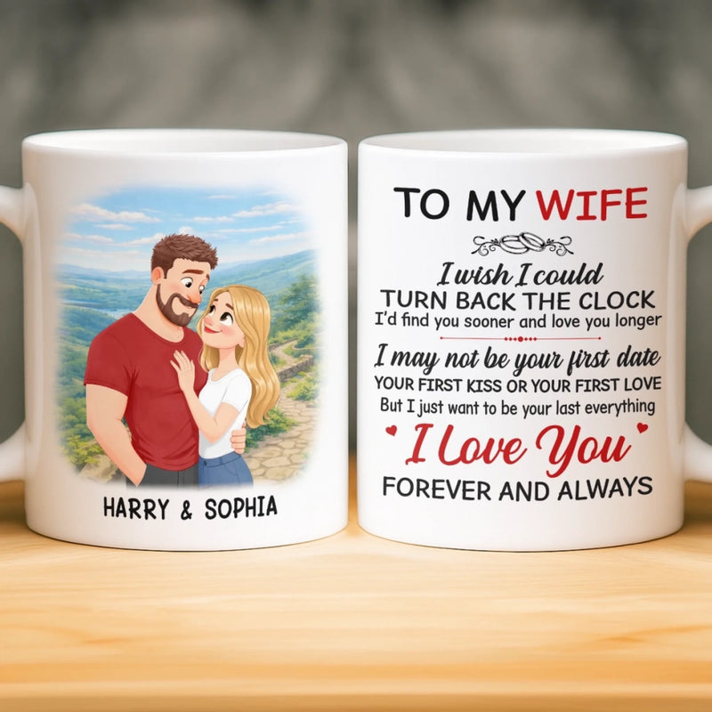 Personalised Mug - Anniversary Wedding Gifts For Couple - Us Just Makes Sense