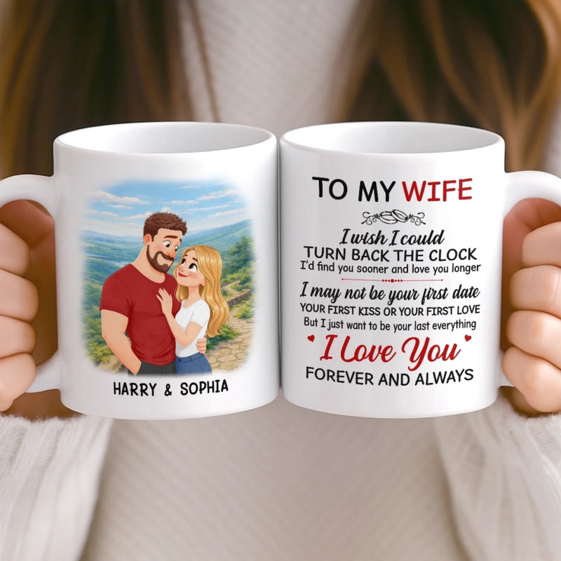 Personalised Mug - Anniversary Wedding Gifts For Couple - Us Just Makes Sense
