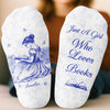 Personalised Crew Socks - Bookish Gifts For Book Lovers, Bookworms, Readers - Book Lover’s Bliss