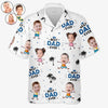 Personalised Hawaiian Shirt - Father's Day Gifts For Dad, Grandpa - Best Dad Ever