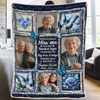 Personalised Photo Blanket - Meaningful Memorial Sympathy Gifts - Love Lives Beyond The Years