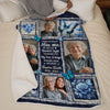 Personalised Photo Blanket - Meaningful Memorial Sympathy Gifts - Love Lives Beyond The Years