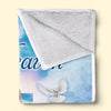 Personalised Photo Blanket - Meaningful Memorial Sympathy Gifts – A Hug From Heaven