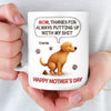 Personalised 3D Inflated Effect Mug – Mother's Day Birthday Gifts For Dog Lovers, Cat Owners – Every Poo I Do Is Yours