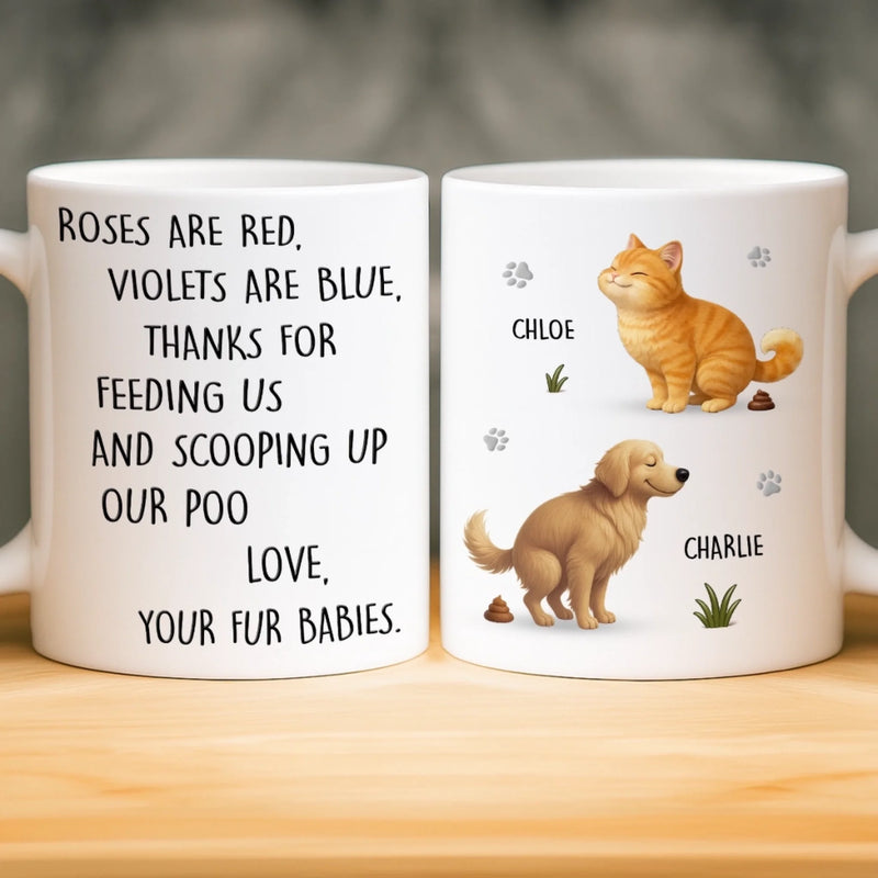 Personalised Mug – Birthday Gifts For Dog Cat Lovers – Your Fur Babies
