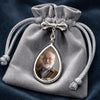 Personalised Teardrop Pin with Photo - Meaningful Memorial or Graduation Gift - Forever In My Heart