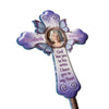 Personalised Memorial Garden Stake with Photo - Meaningful Memorial Gift - Butterfly Kisses From Heaven