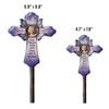 Personalised Memorial Garden Stake with Photo - Meaningful Memorial Gift - Butterfly Kisses From Heaven
