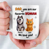 Personalised Mug – Mother's Day Gifts For Dog Lovers, Cat Owners – Thanks For Being My Mum